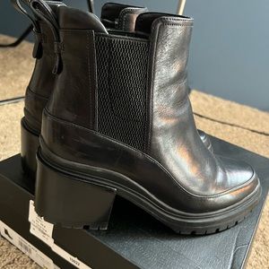 Edit 27 booties in EUC size 9. Only worn twice! Just too high for me.